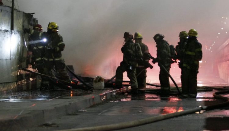 Incendio, zona norte, funeraria