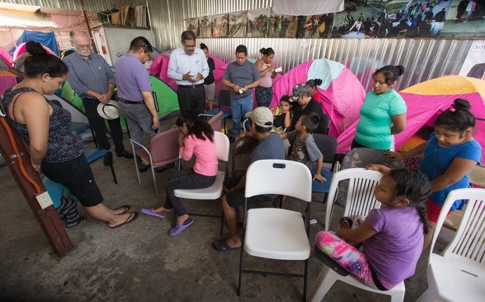 Albergue, migrantes, Campamento