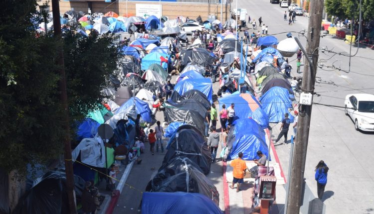 Migrantes, albergues, El Chaparral