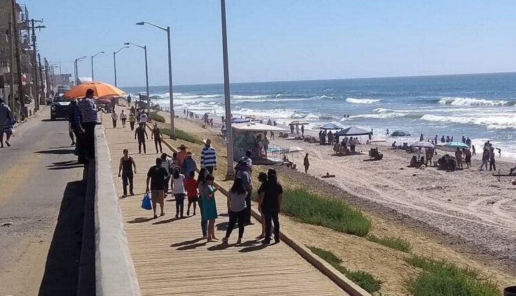 Playas de Tijuana. Karla Macfarland, Pandemia, semáforo epidemiológico