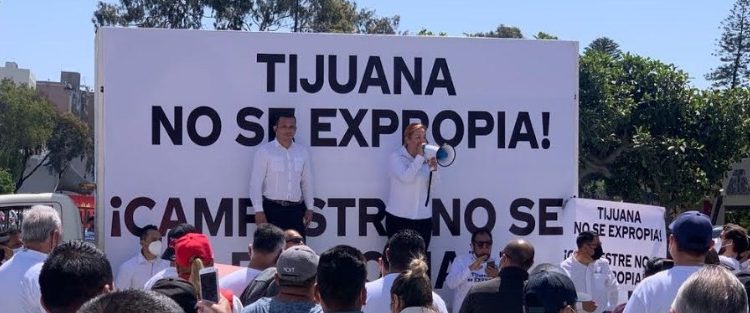 ClubCampestre, Manifestación, Expropiación