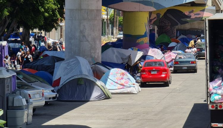 El Chaparral, migrantes, activistas,