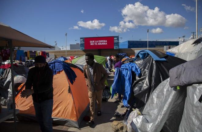 Migrantes, Hacinamiento, Frontera, Psicólogos sin Fronteras