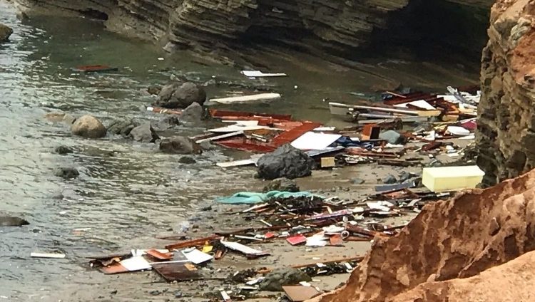 volcó embarcación, migrantes, San Diego